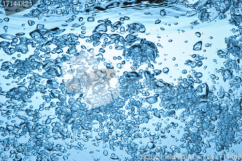 Image of bubbles in water