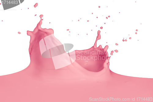 Image of splashing milk