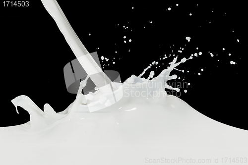 Image of milk splash