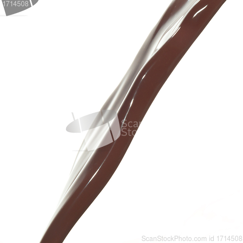 Image of pouring chocolate