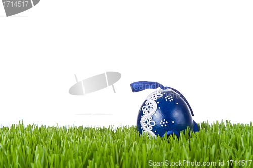 Image of easter egg in grass