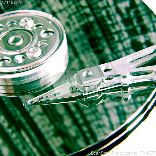 Image of computer hard drive