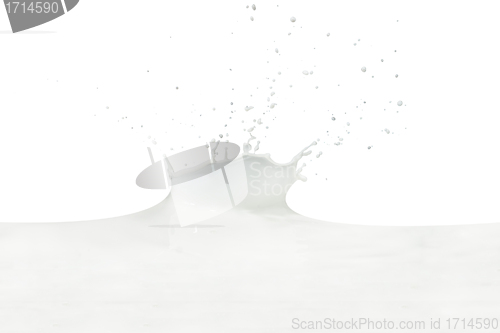 Image of milk splash