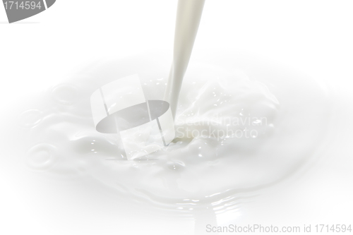 Image of milk splash
