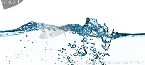 Image of water splashing