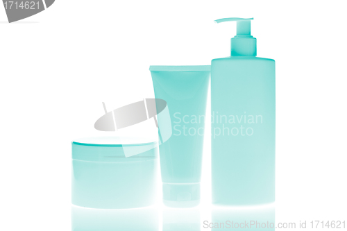 Image of cosmetic bottles