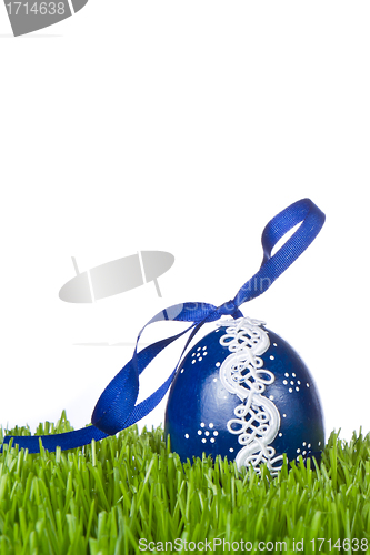 Image of easter egg in grass