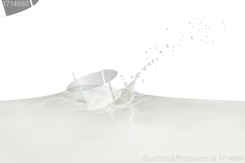 Image of milk splash