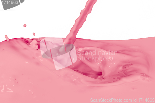 Image of splashing milk
