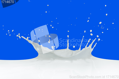 Image of milk splash