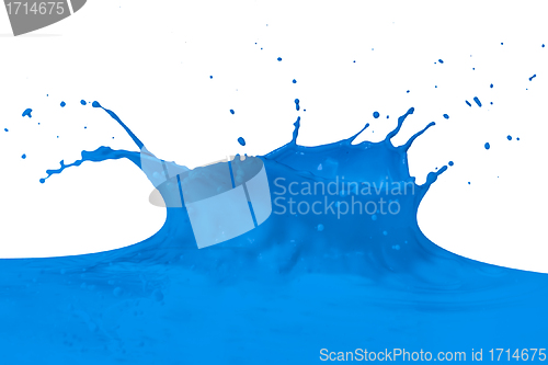 Image of splashing paint