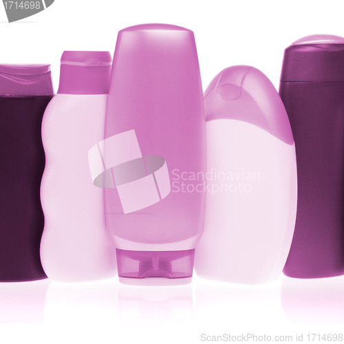 Image of cosmetic bottles