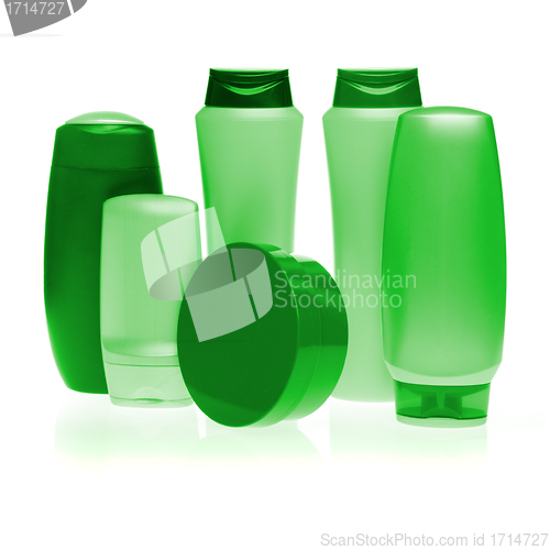 Image of cosmetic bottles