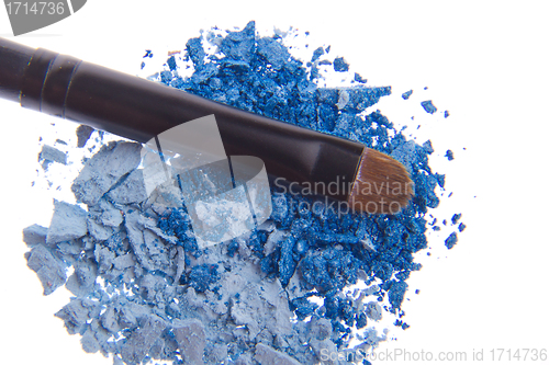 Image of crushed eyeshadows