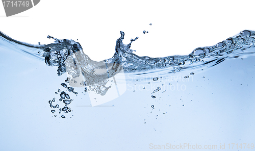 Image of water splashing