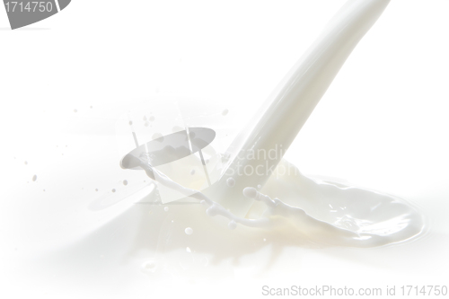 Image of milk splash