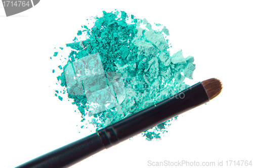 Image of crushed eyeshadows