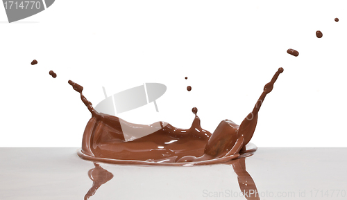 Image of chocolate splash
