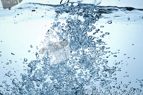Image of bubbles in water