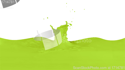 Image of splashing paint