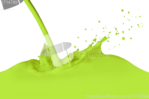 Image of splashing paint