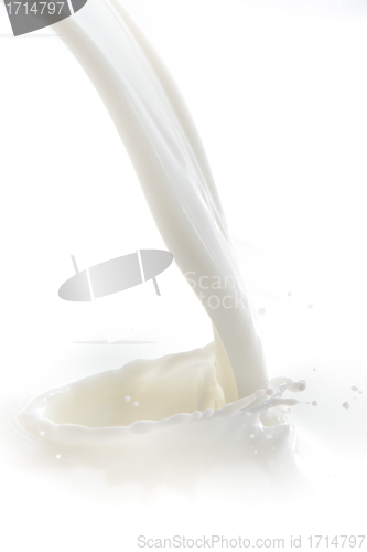 Image of milk splash