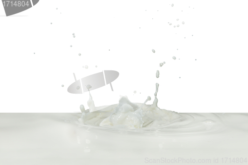Image of milk splash