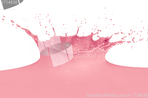 Image of splashing milk