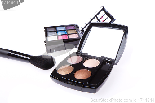 Image of compact eyeshadows