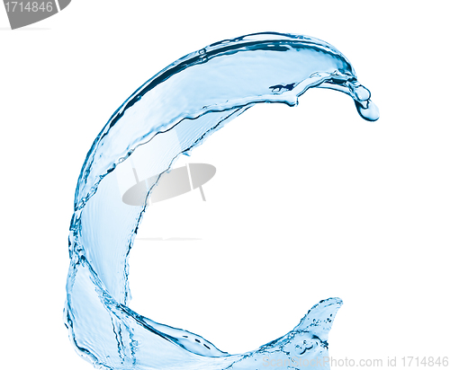Image of water splash