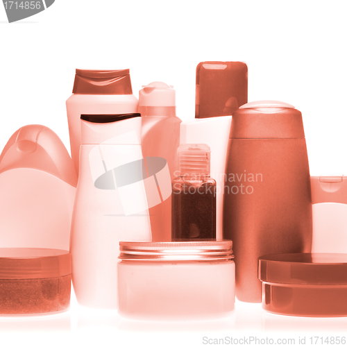 Image of cosmetic bottles