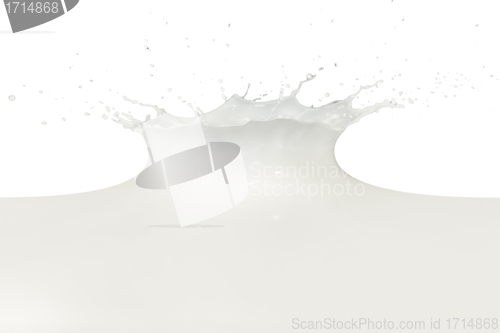 Image of milk splash