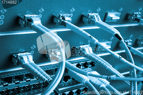 Image of network cables