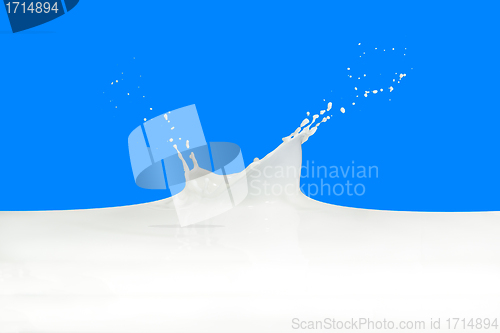 Image of milk splash