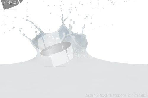 Image of milk splash