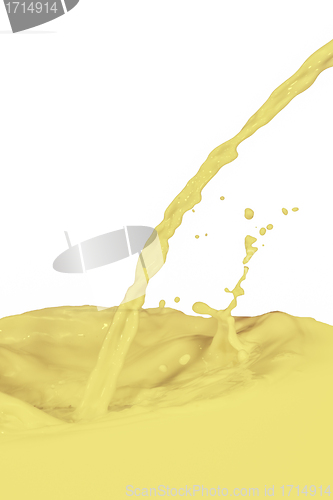 Image of splashing milk