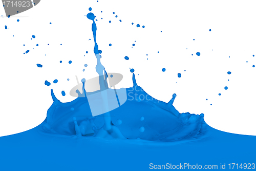 Image of splashing paint