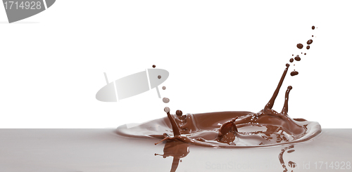 Image of chocolate splash