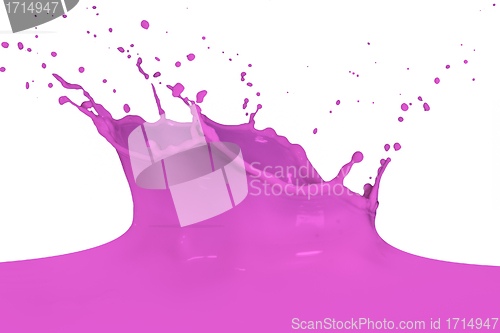 Image of splashing paint