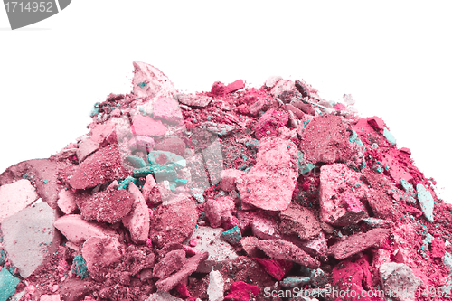 Image of crushed eyeshadows