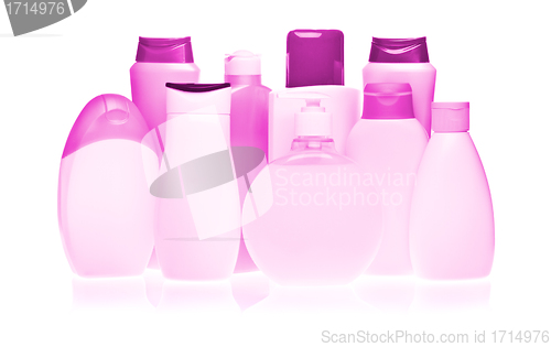 Image of cosmetic bottles