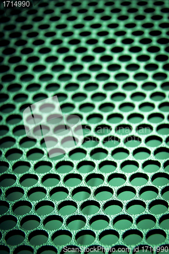 Image of abstract metallic grid