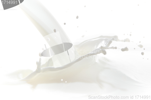 Image of milk splash