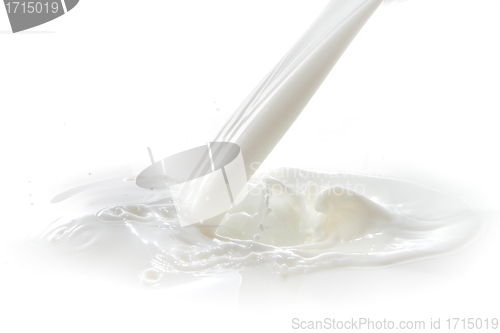 Image of milk splash