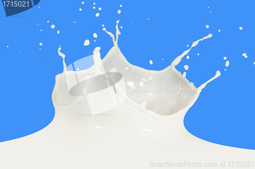 Image of milk splash