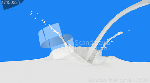 Image of milk splash