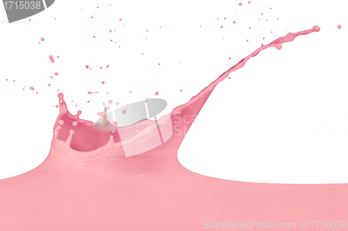 Image of splashing milk