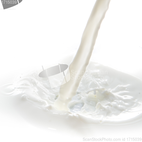 Image of milk splash