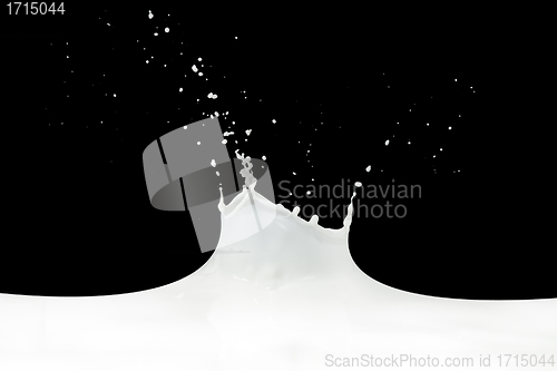 Image of milk splash