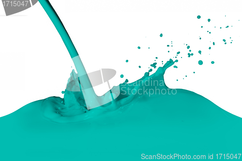 Image of splashing paint